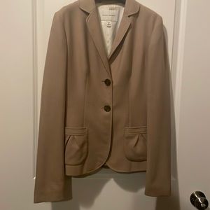 Banana Republic 8 tall, Tan/ Camel, buttons in tacked, real pockets